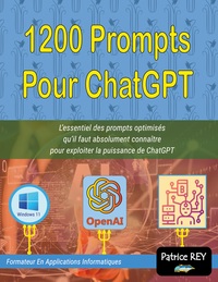 Vorderes Coverbild 1200 prompts pour chatgpt
