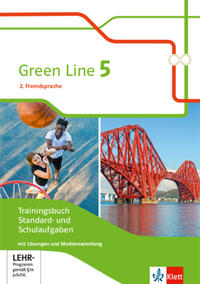Vorderes Coverbild Green Line 5. Ausgabe 2. Fremdsprache