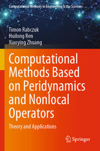 Vorderes Coverbild Computational Methods Based on Peridynamics and Nonlocal Operators