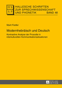 Vorderes Coverbild Modernhebräisch und Deutsch