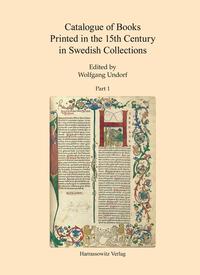 Vorderes Coverbild Catalogue of Books Printed in the 15th Century in Swedish Collections