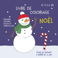 Vorderes Coverbild Livre de coloriage Noël pour les enfants à partir de 3 ans