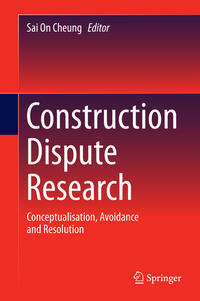 Vorderes Coverbild Construction Dispute Research
