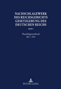 Vorderes Coverbild Nachschlagewerk des Reichsgerichts –Gesetzgebung des Deutschen Reichs