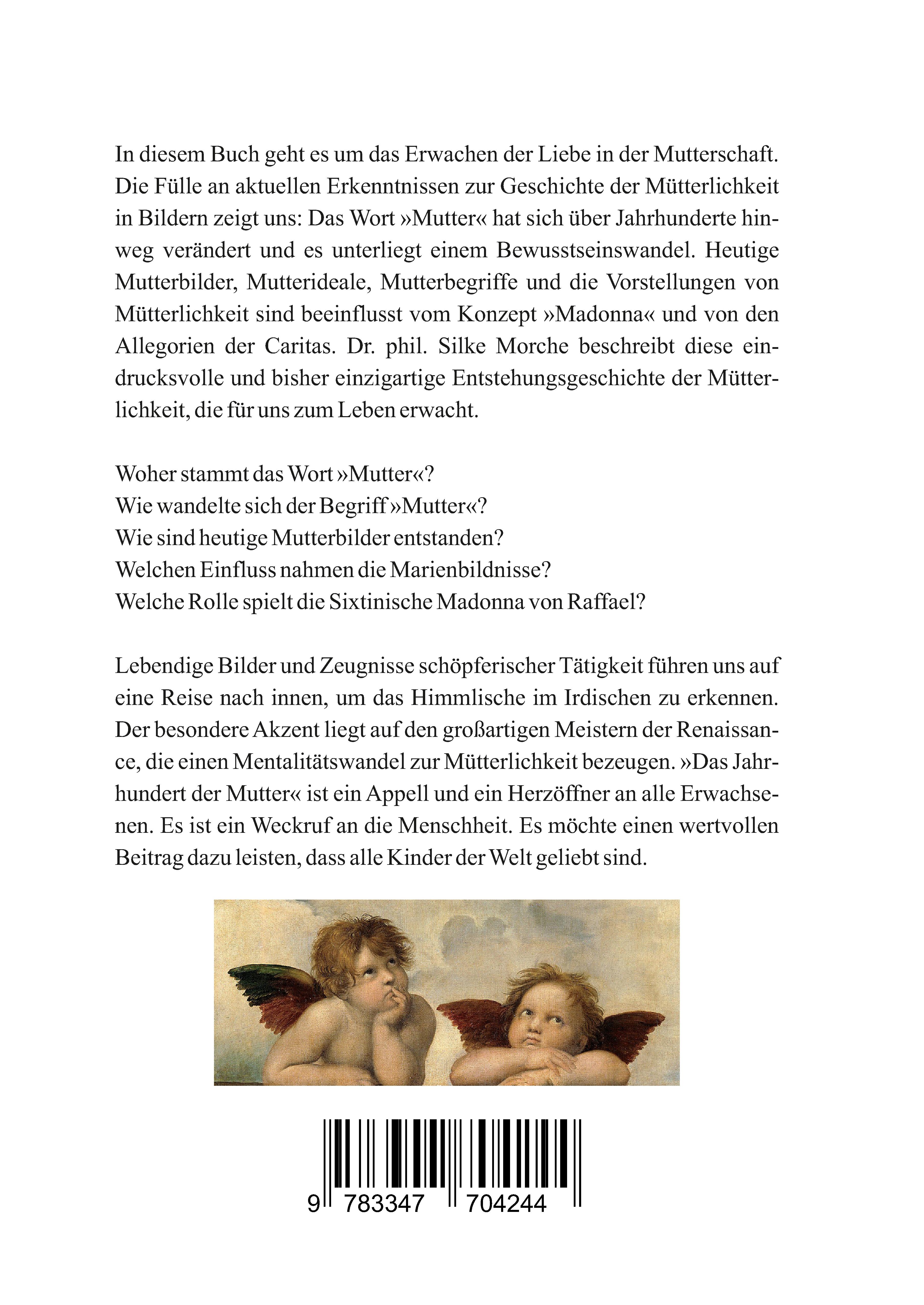 Rückseitencover Das Jahrhundert der Mutter