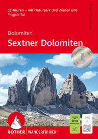 Vorderes Coverbild Dolomiten – Sextner Dolomiten, Rother Wanderführer