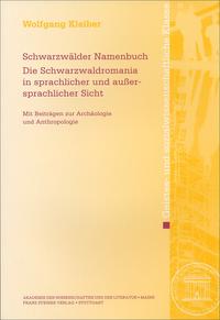Vorderes Coverbild Schwarzwälder Namenbuch.Die Schwarzwaldromania in sprachlicher und außersprachlicher Sicht