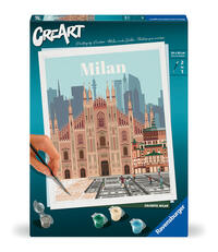 Vorderes Coverbild CreArt Citys - Farbenfrohes Mailand
