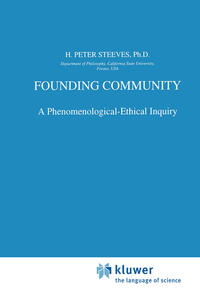 Vorderes Coverbild Founding Community