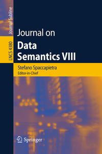 Vorderes Coverbild Journal on Data Semantics VIII