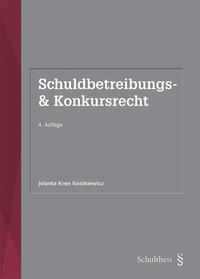 Vorderes Coverbild Schuldbetreibungs- und Konkursrecht