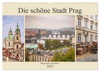 Vorderes Coverbild Die schöne Stadt Prag (Wandkalender 2025 DIN A2 quer), CALVENDO Monatskalender