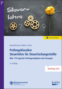 Vorderes Coverbild Prüfungsklassiker Steuerlehre für Steuerfachangestellte