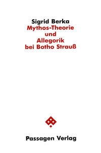 Vorderes Coverbild Mythos-Theorie und Allegorik bei Botho Strauß