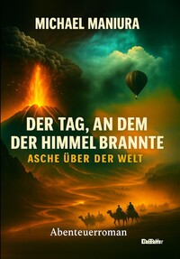 Vorderes Coverbild Der Tag, an dem der Himmel brannte – Asche über der Welt - Abenteuerroman