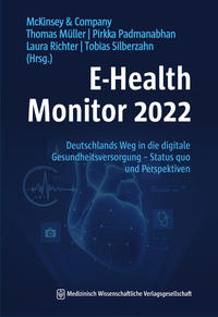 Vorderes Coverbild (hohe Qualität) E-Health Monitor 2022