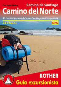 Vorderes Coverbild Camino de Santiago - Camino del Norte (Rother Guía excursionista)