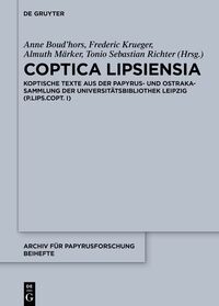 Vorderes Coverbild Coptica Lipsiensia