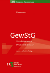 Vorderes Coverbild GewStG