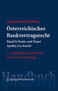 Vorderes Coverbild Österreichisches Bankvertragsrecht
