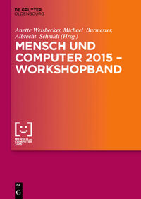 Vorderes Coverbild Mensch und Computer 2015 – Workshopband