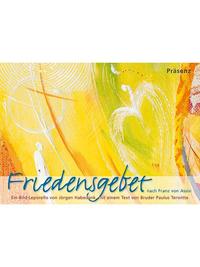 Vorderes Coverbild Friedensgebet -Leporello