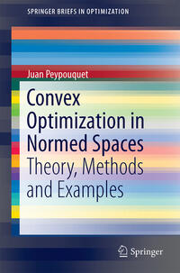 Vorderes Coverbild Convex Optimization in Normed Spaces