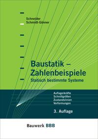 Vorderes Coverbild Baustatik - Zahlenbeispiele