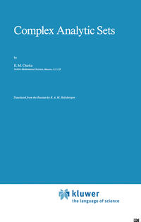 Vorderes Coverbild Complex Analytic Sets