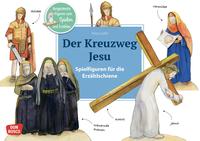 Vorderes Coverbild Der Kreuzweg Jesu. Erzählschienen-Figurenset