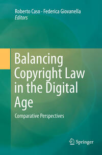 Vorderes Coverbild Balancing Copyright Law in the Digital Age