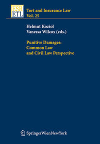 Vorderes Coverbild Punitive Damages: Common Law and Civil Law Perspectives