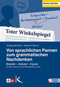 Vorderes Coverbild Von sprachlichen Pannen zum grammatischen Nachdenken