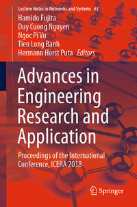 Vorderes Coverbild Advances in Engineering Research and Application