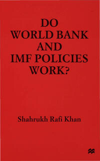 Vorderes Coverbild Do World Bank and IMF Policies Work?