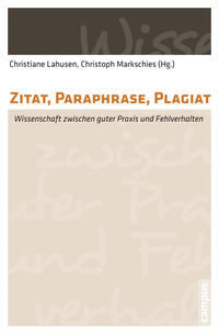 Vorderes Coverbild Zitat, Paraphrase, Plagiat