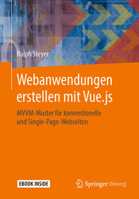 Vorderes Coverbild Webanwendungen erstellen mit Vue.js