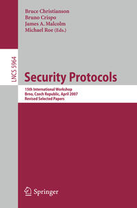 Vorderes Coverbild Security Protocols