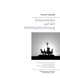 Vorderes Coverbild Drittanbieter auf der Mobilfunkrechnung