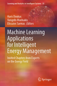 Vorderes Coverbild Machine Learning Applications for Intelligent Energy Management