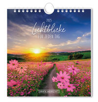 Vorderes Coverbild Postkartenkalender 2025 Lichtblicke