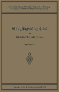 Vorderes Coverbild Säuglingspflegefibel