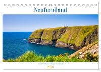 Vorderes Coverbild Neufundland - wilde Schönheit im Atlantik (Tischkalender 2026 DIN A5 quer), CALVENDO Monatskalender