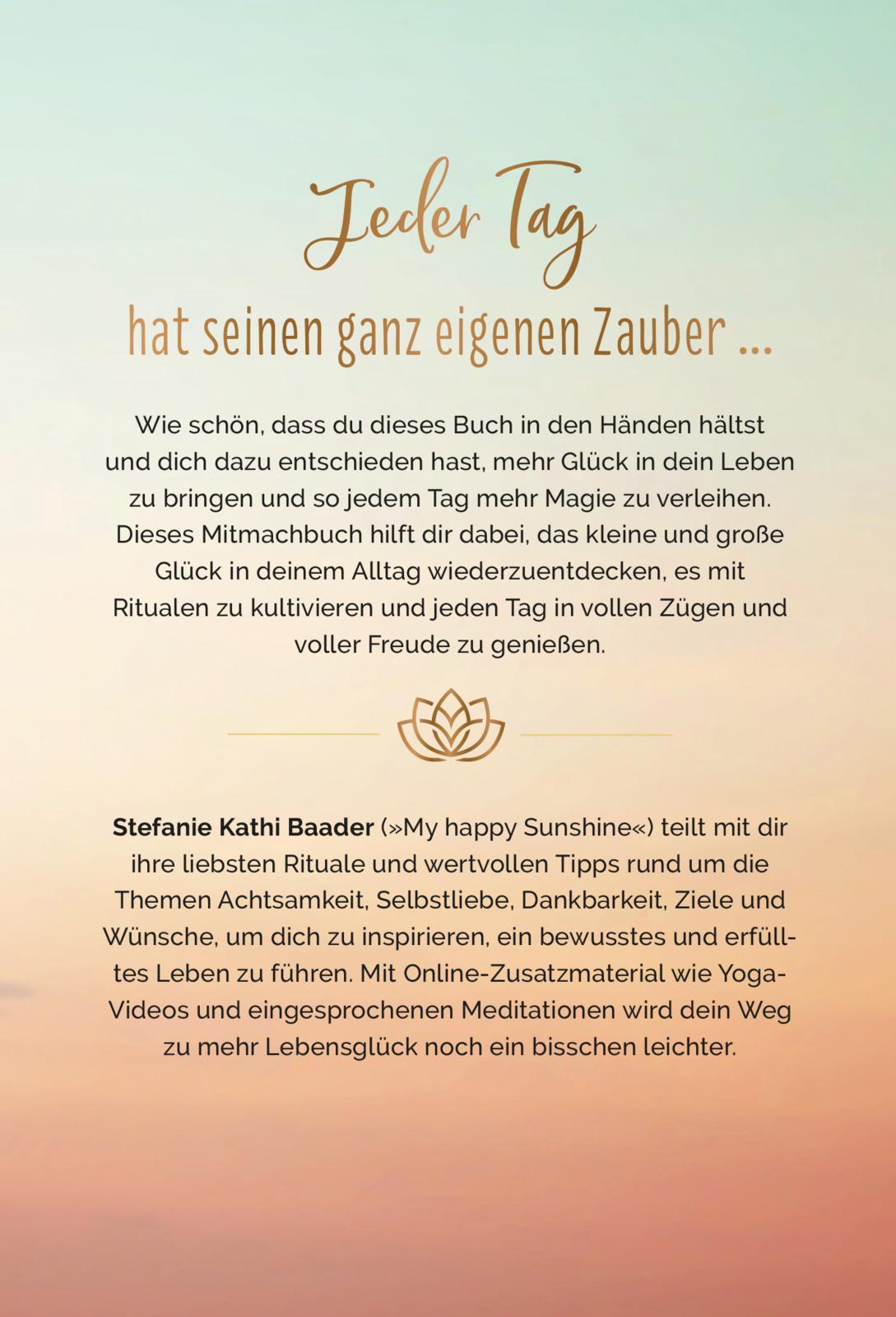 Rückseitencover Mach jeden Moment magisch!