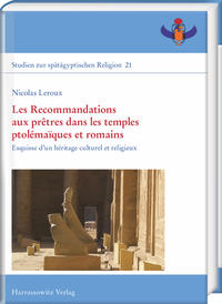 Vorderes Coverbild Les Recommandations aux prêtres dans les temples ptolémaïques et romains