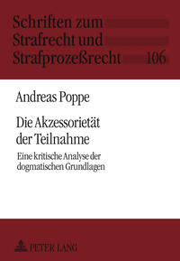 Vorderes Coverbild Die Akzessorietät der Teilnahme