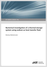 Vorderes Coverbild Numerical investigation of a thermal storage system using sodium as heat transfer fluid