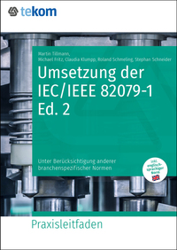 Vorderes Coverbild Umsetzung der IEC/IEEE 82079-1 Ed. 2