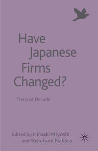 Vorderes Coverbild Have Japanese Firms Changed?