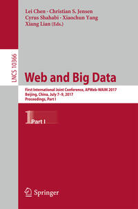 Vorderes Coverbild Web and Big Data